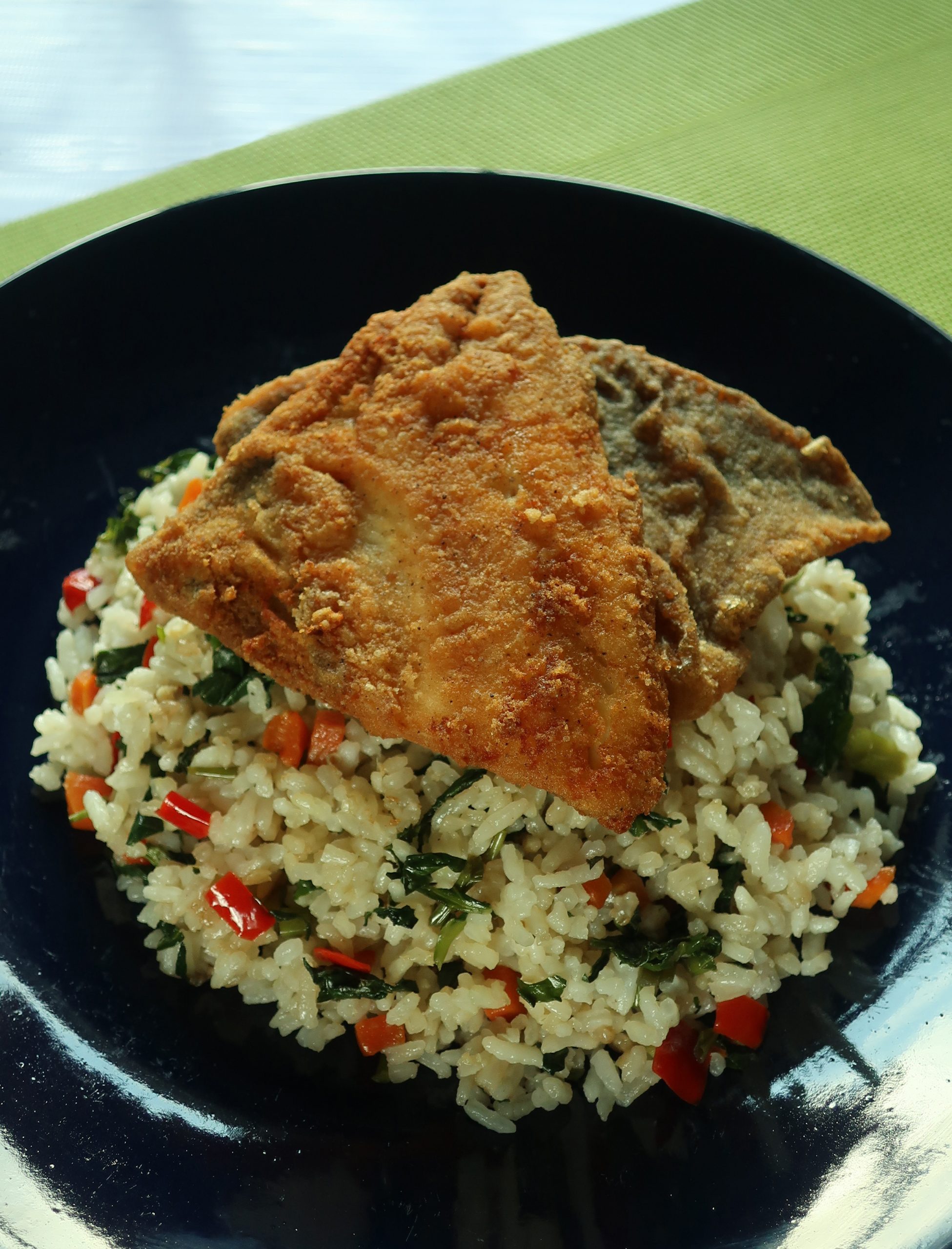 Fish Frying Rice Fried Fish on Fried Rice | Taste Magazine PH